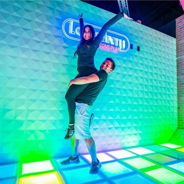 Put your hands in the air if you're ready to come play! @labyrinth_lewisville