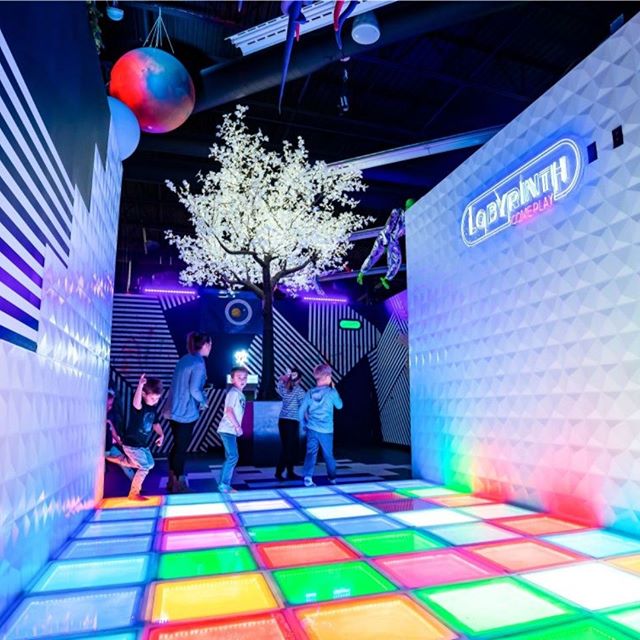 Welcome to the next level of entertainment! Each of our 52 mini-games, called Levels, create a unique and engaging environment full of unfamiliar puzzles and obstacles for you and your team to solve. Unlike an escape room, Labyrinth also requires par
